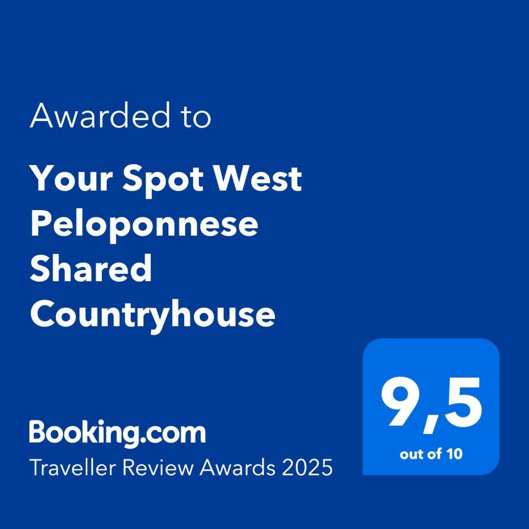 Your Spot West Peloponnese Shared Countryhouse Zacharo Exterior foto